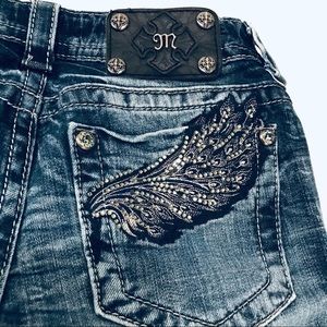 Miss Me Boot Cut W26 L34 Light Blue Jeans